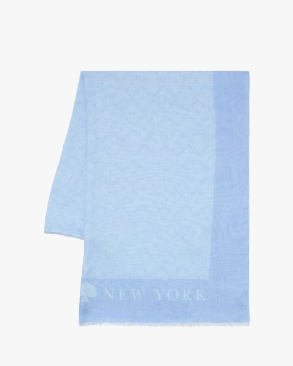 Kate Spade Outlet Spade Flower Oblong Scarf - Preorder