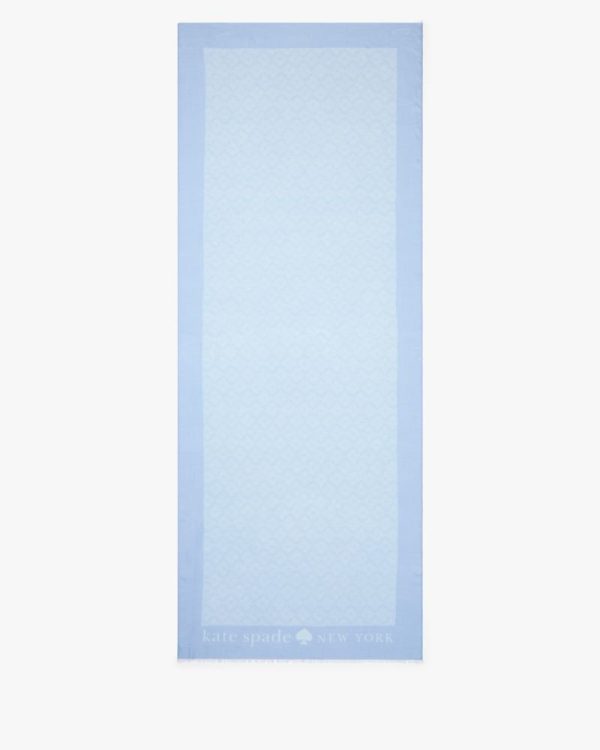 Kate Spade Outlet Spade Flower Oblong Scarf - Preorder