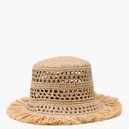 Kate Spade Outlet Fringe Spade Cloche - Preorder — Natural