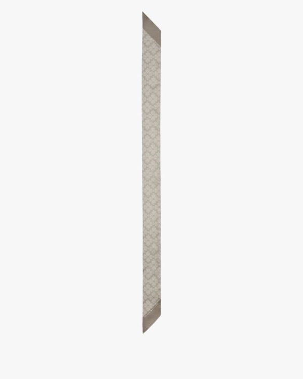 Kate Spade Outlet Textured Spade Flower Skinny Scarf - Preorder