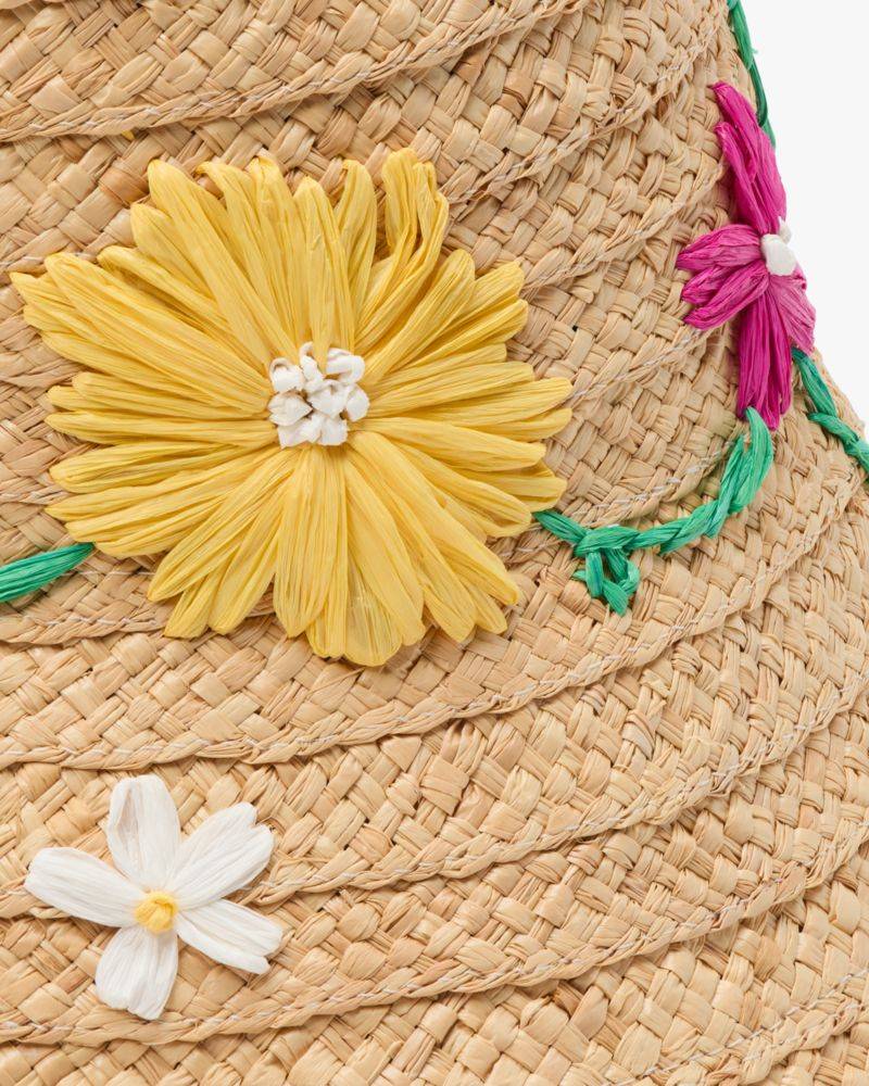 Kate Spade Outlet Floral Embroidered Sunhat - Preorder - Image 4