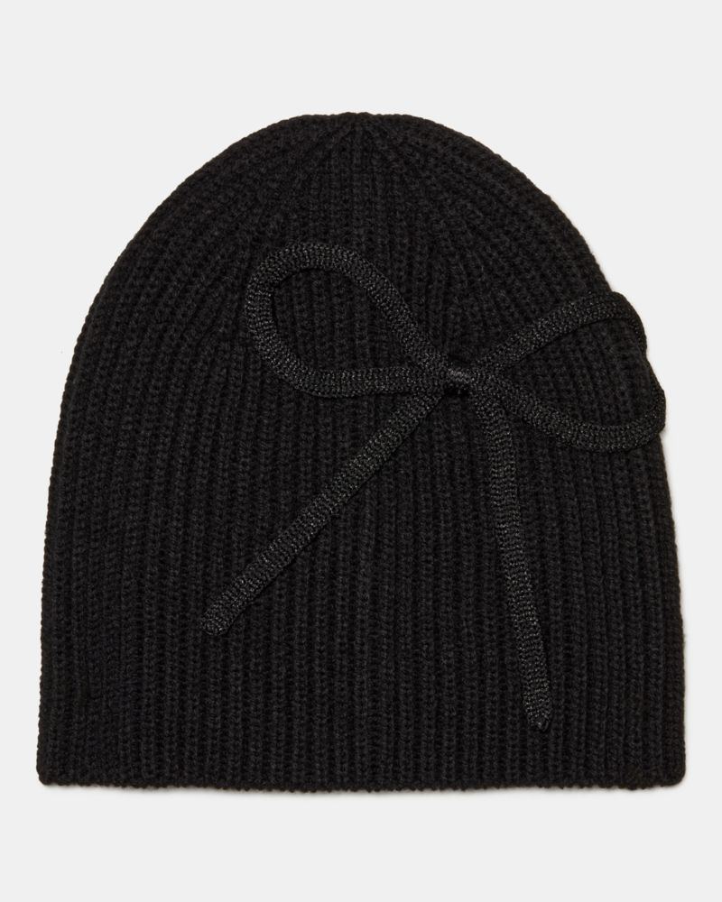 Kate Spade Outlet Bow Applique Beanie - Preorder