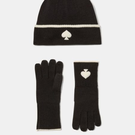 Kate Spade Outlet Spade Patch Box Set - Preorder — Black/Cream