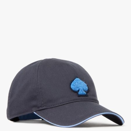 Kate Spade Outlet Spade Patch Basball Cap - Preorder — Blazer Blue