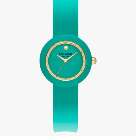Kate Spade Outlet Mini Park Row Blue Ombré Silicone Watch - Preorder — Navy