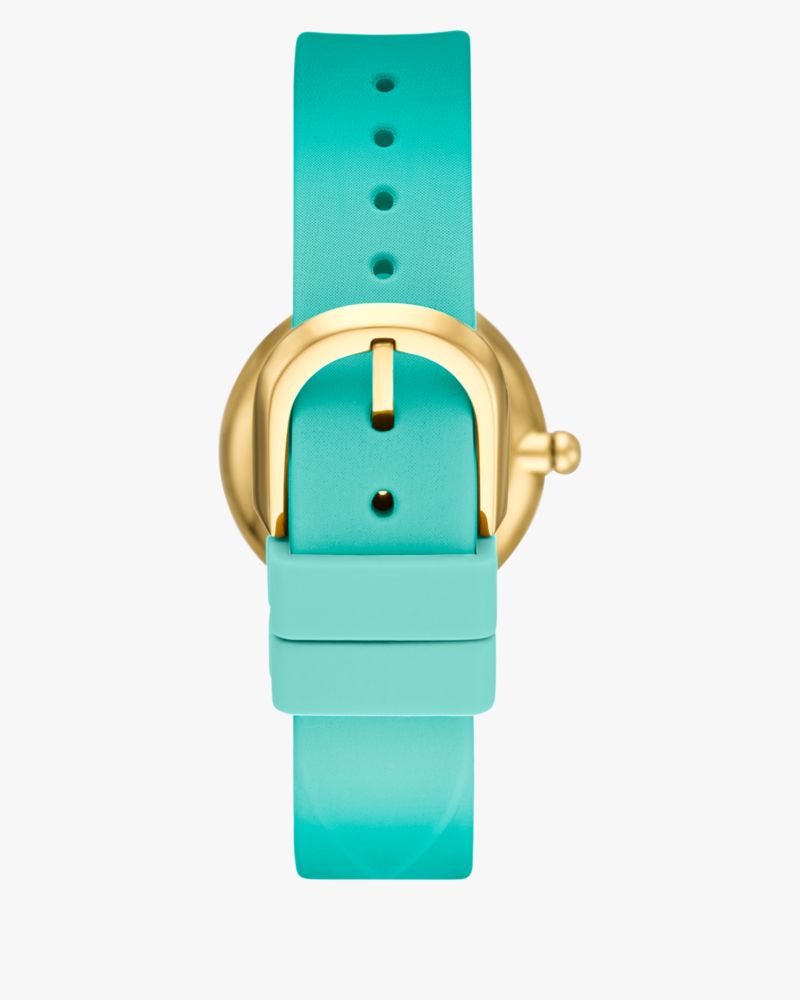 Kate Spade Outlet Mini Park Row Blue Ombré Silicone Watch - Preorder
