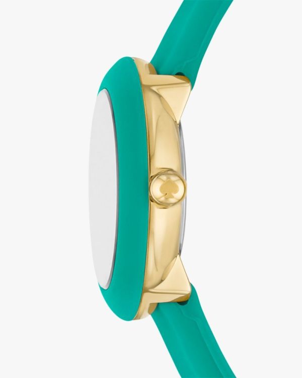 Kate Spade Outlet Mini Park Row Blue Ombré Silicone Watch - Preorder