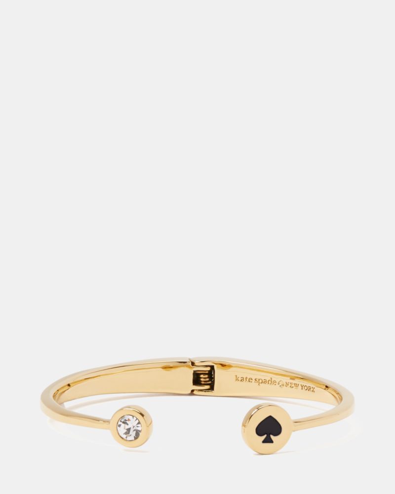 Kate Spade Outlet Spot The Spade Open Hinge Bangle - Preorder