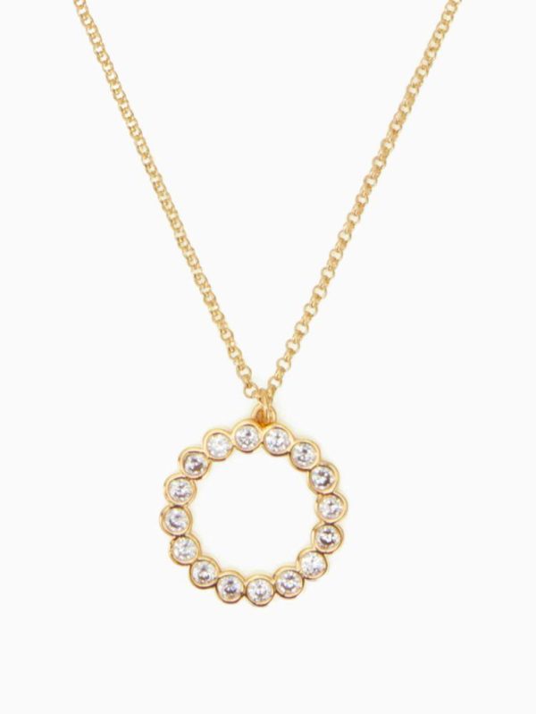 Kate Spade Outlet Full Circle Mini Pendant Necklace - Preorder