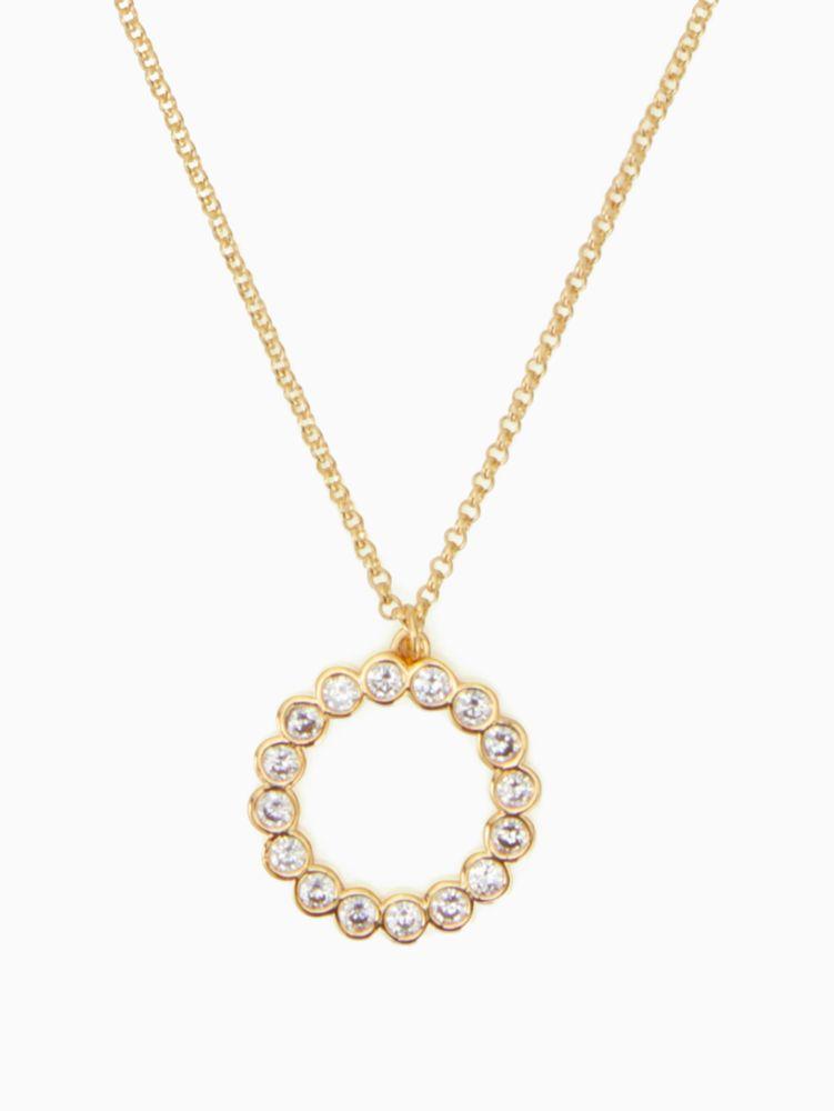 Kate Spade Outlet Full Circle Mini Pendant Necklace - Preorder