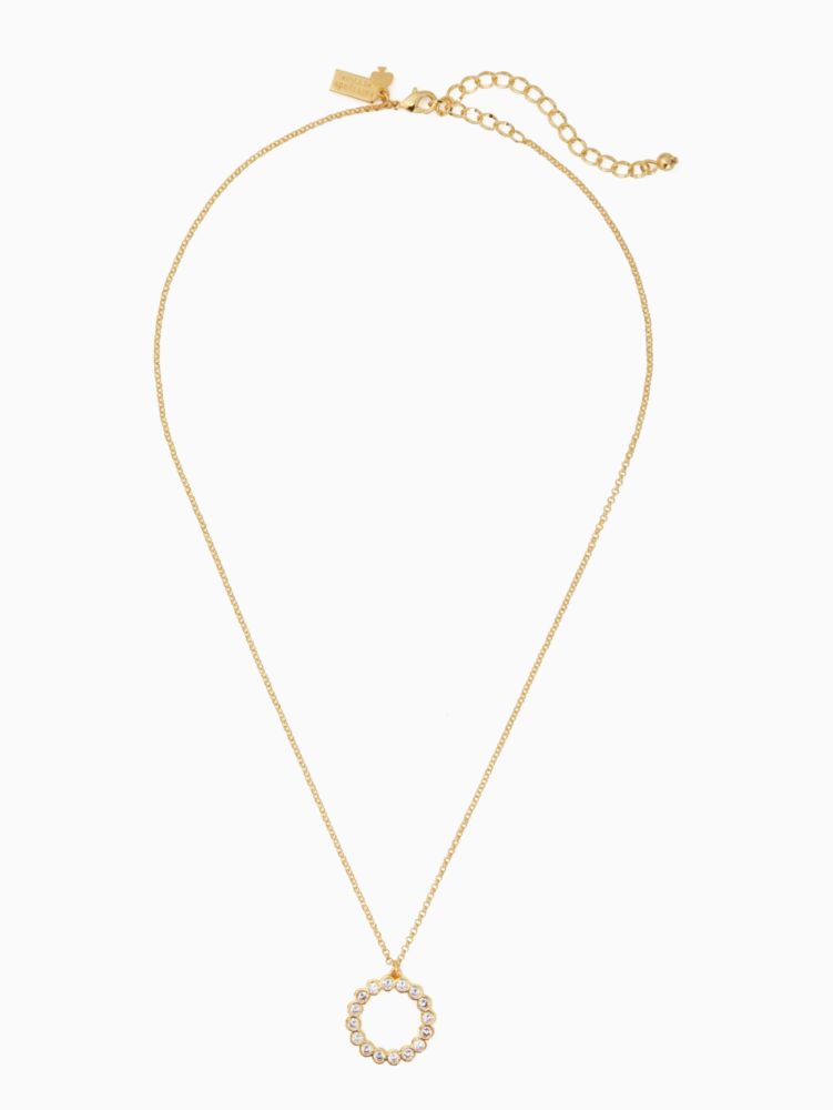 Kate Spade Outlet Full Circle Mini Pendant Necklace - Preorder - Image 2