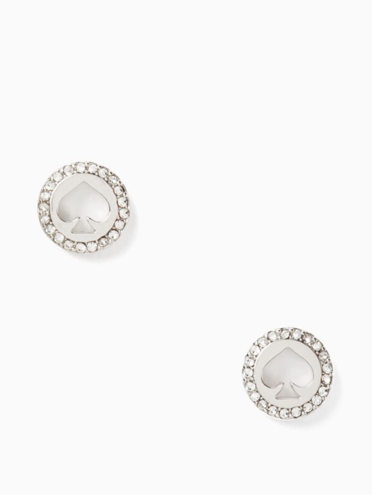 Kate Spade Outlet Spot The Spade Pave Halo Spade Studs - Preorder
