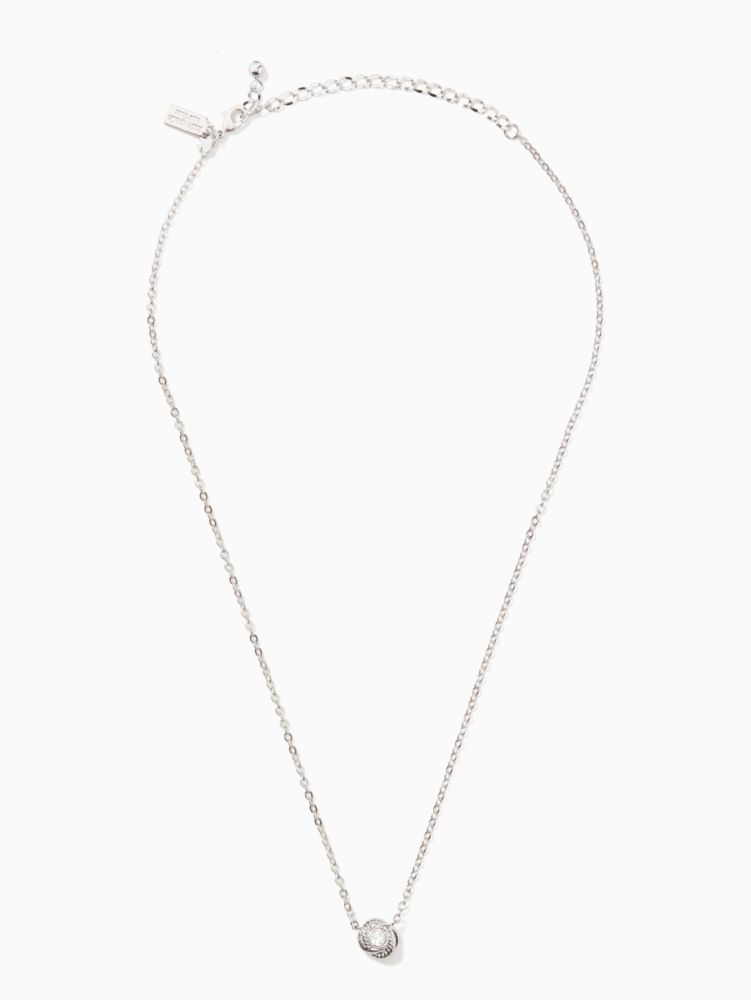 Kate Spade Outlet Infinity And Beyond Knot Mini Pendant Necklace - Preorder