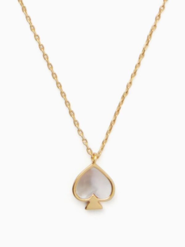 Kate Spade Outlet Signature Spade Mini Pendant - Preorder