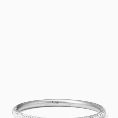 Kate Spade Outlet Razzle Dazzle Bangle - Preorder — Clear/Silver