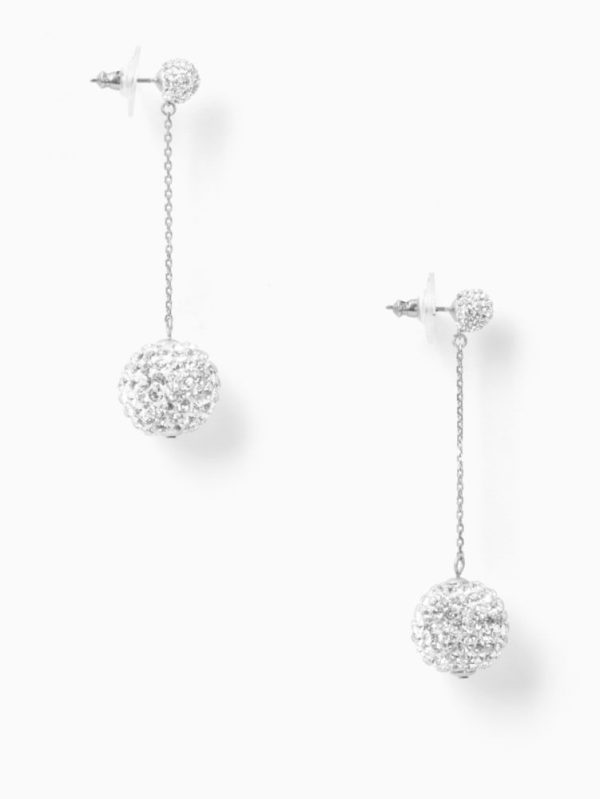 Kate Spade Outlet Razzle Dazzle Linear Earrings - Preorder
