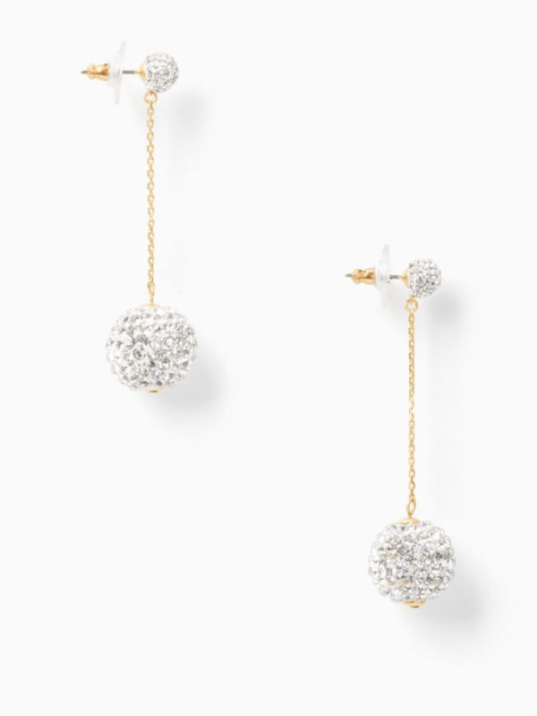 Kate Spade Outlet Razzle Dazzle Linear Earrings - Preorder