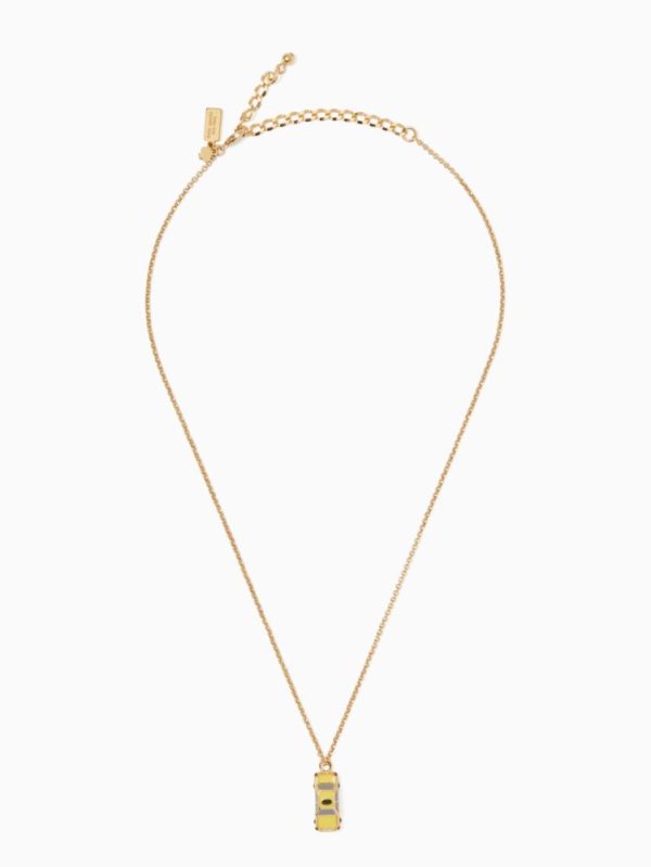 Kate Spade Outlet Ma Cherie Taxi Mini Pendant - Preorder