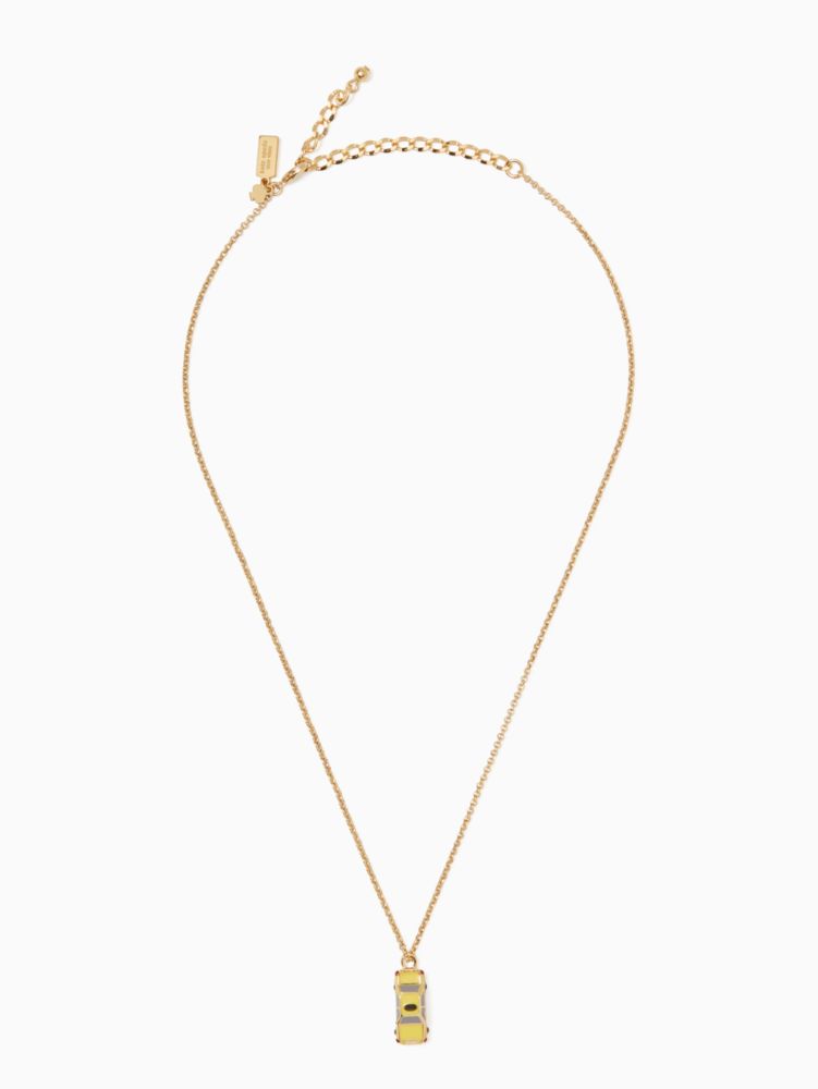 Kate Spade Outlet Ma Cherie Taxi Mini Pendant - Preorder