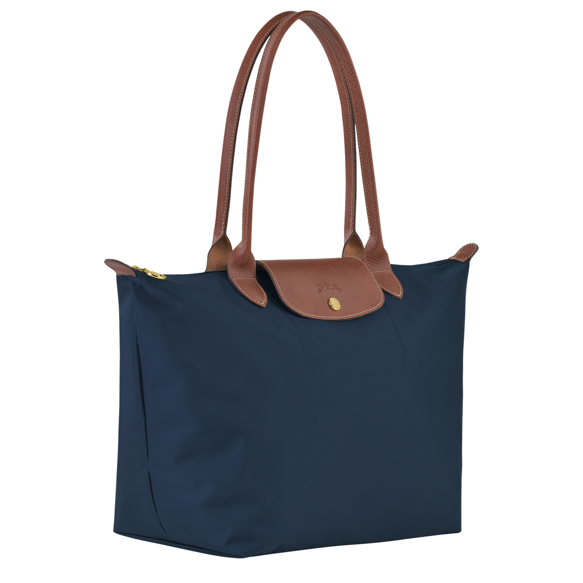 Longchamp Le Pliage Original L Handbag Navy L1626089P68 recycled polyamide canvas