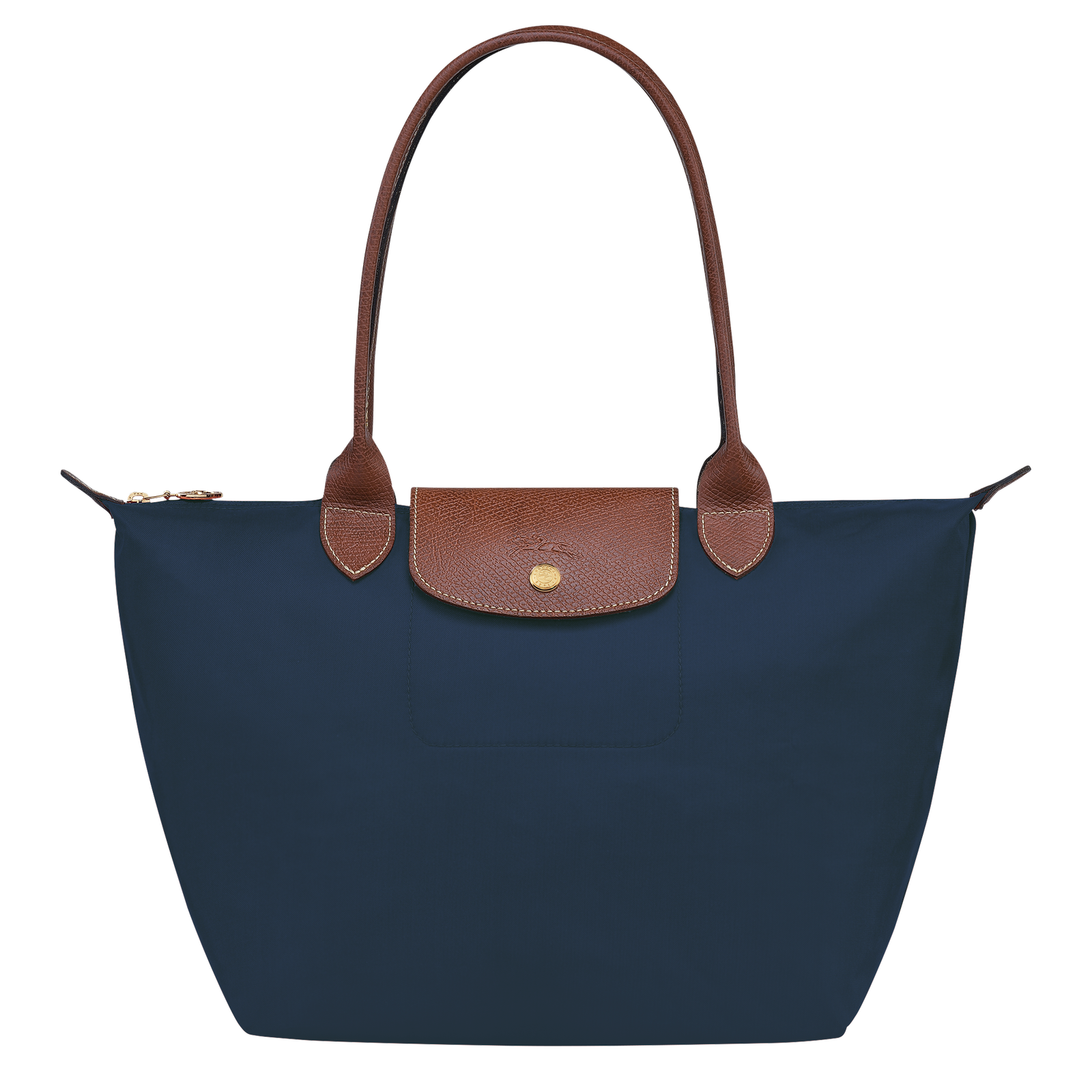 Longchamp Le Pliage Original M Tote Navy L2605089P68 coated recycled polyamide canvas