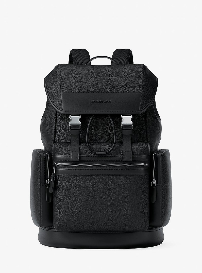 Michael Kors Jet Set Pebbled Leather Backpack black preorder 2026