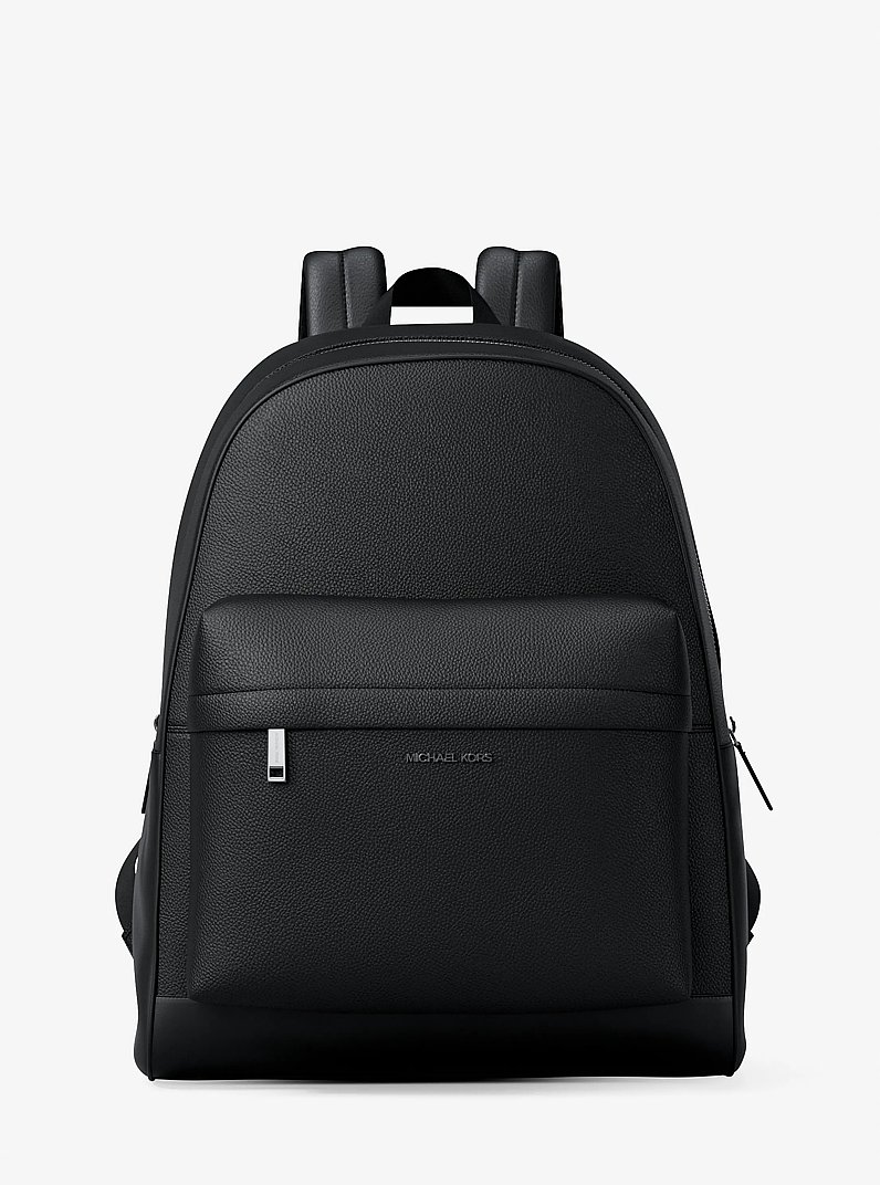 Michael Kors Pacey Leather Backpack specific black color 2026