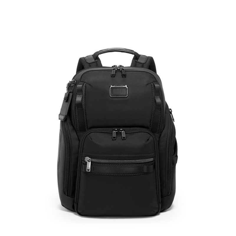 TUMI Alpha Bravo Search Backpack black ballistic nylon 2026