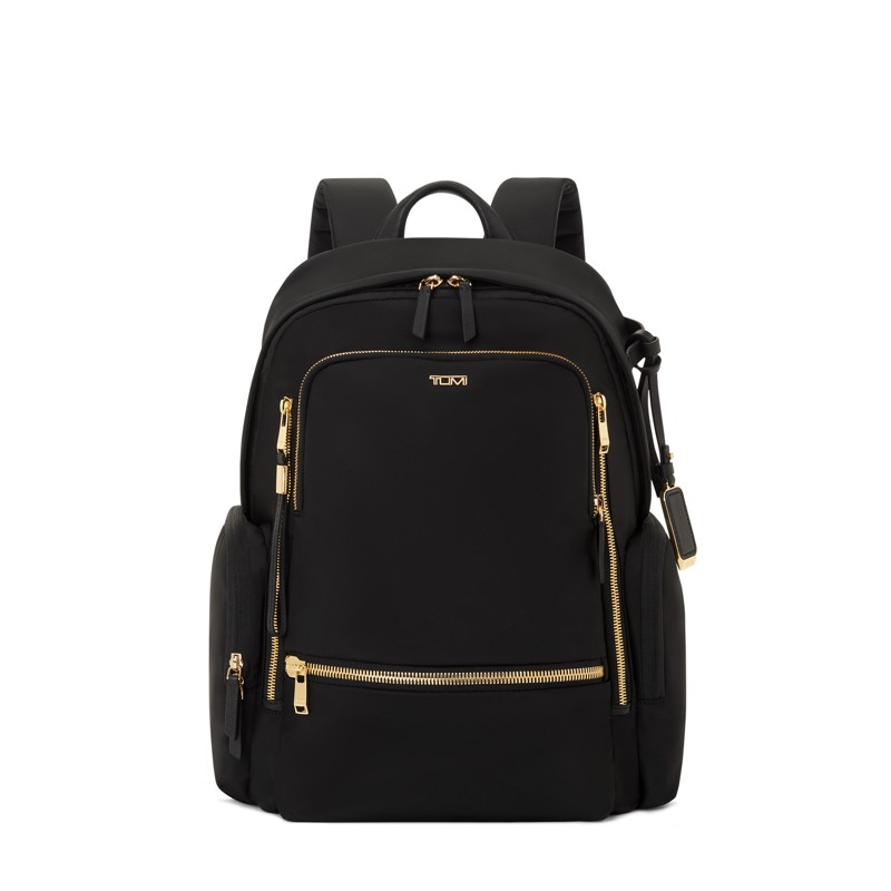 TUMI Voyageur Celina Backpack 1465662693 nylon leather handle charm