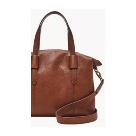 Fossil Skylar Satchel - Preorder — Brown