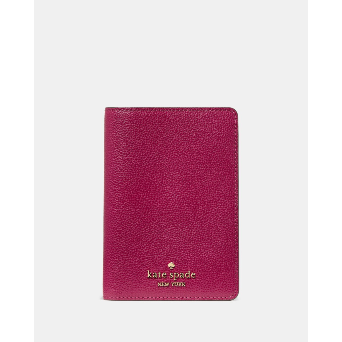 Kate Spade Passport Holder - Preorder — Dark Raspberry