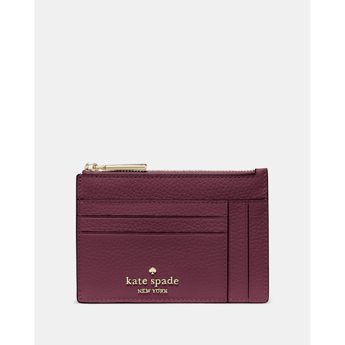 Kate Spade Large Slim Card Holder - Preorder — Deep Cherry