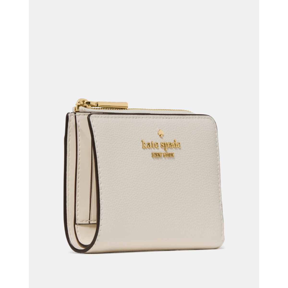Kate Spade Small L-zip Wallet - Preorder — Cashew Milk