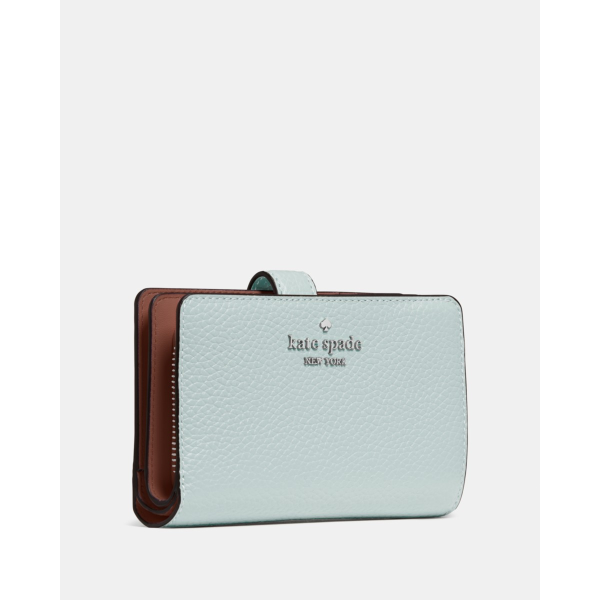 Kate Spade Medium Bifold Wallet - Preorder — Lake Mist