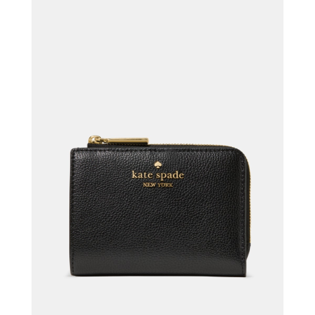 Kate Spade Small L-zip Wallet - Preorder — Black (001)