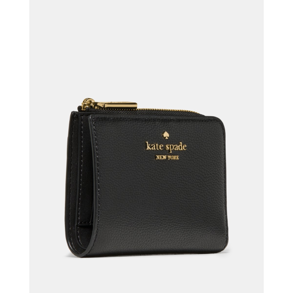 Kate Spade Small L-zip Wallet - Preorder — Black