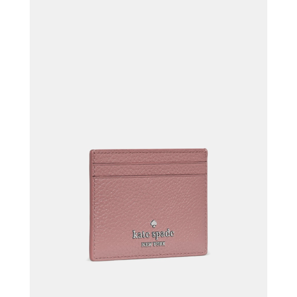 Kate Spade Small Slim Card Holder - Preorder — Dusk Rose
