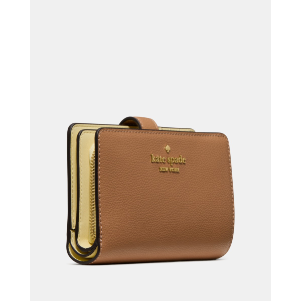 Kate Spade Medium Bifold Wallet - Preorder — Tuscan Brown