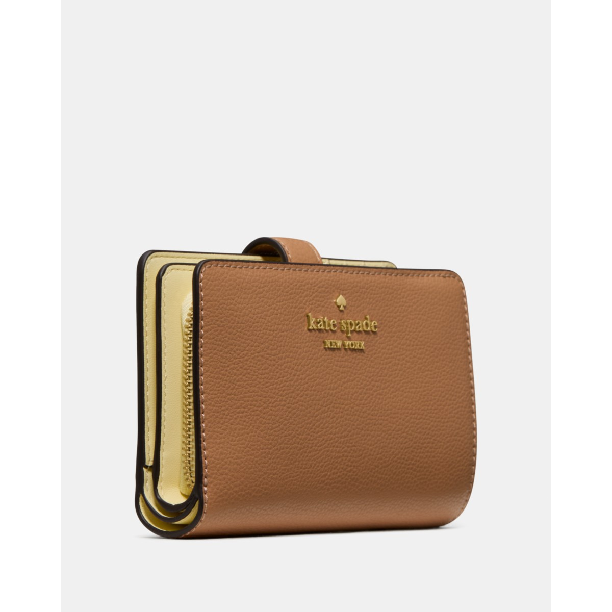 Kate Spade Medium Bifold Wallet - Preorder — Tuscan Brown