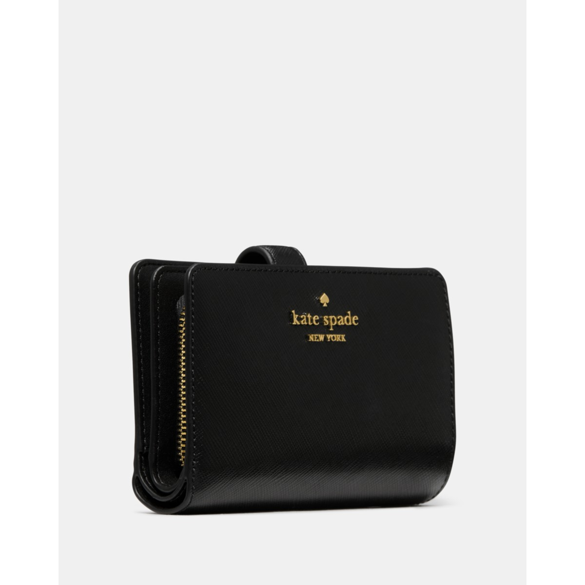 Kate Spade Medium Bifold Wallet - Preorder — Black