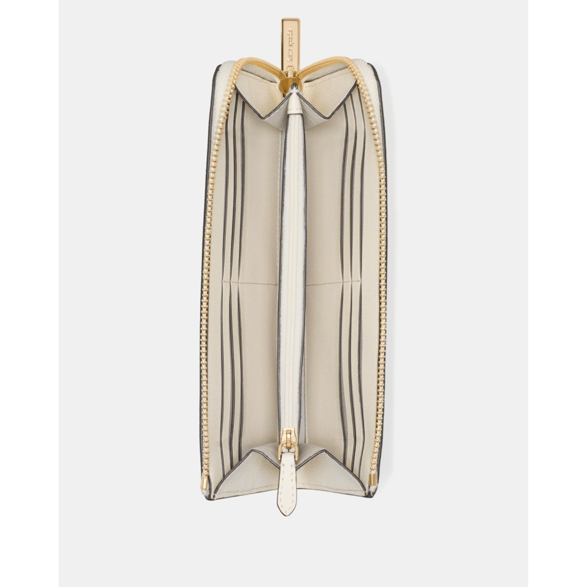 Kate Spade Large Slim L-zip Wallet - Preorder — Meringue