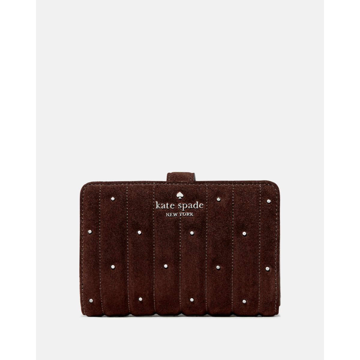 Kate Spade Quilted Suede Medium Bifold Wallet - Preorder — HOT FUDGE