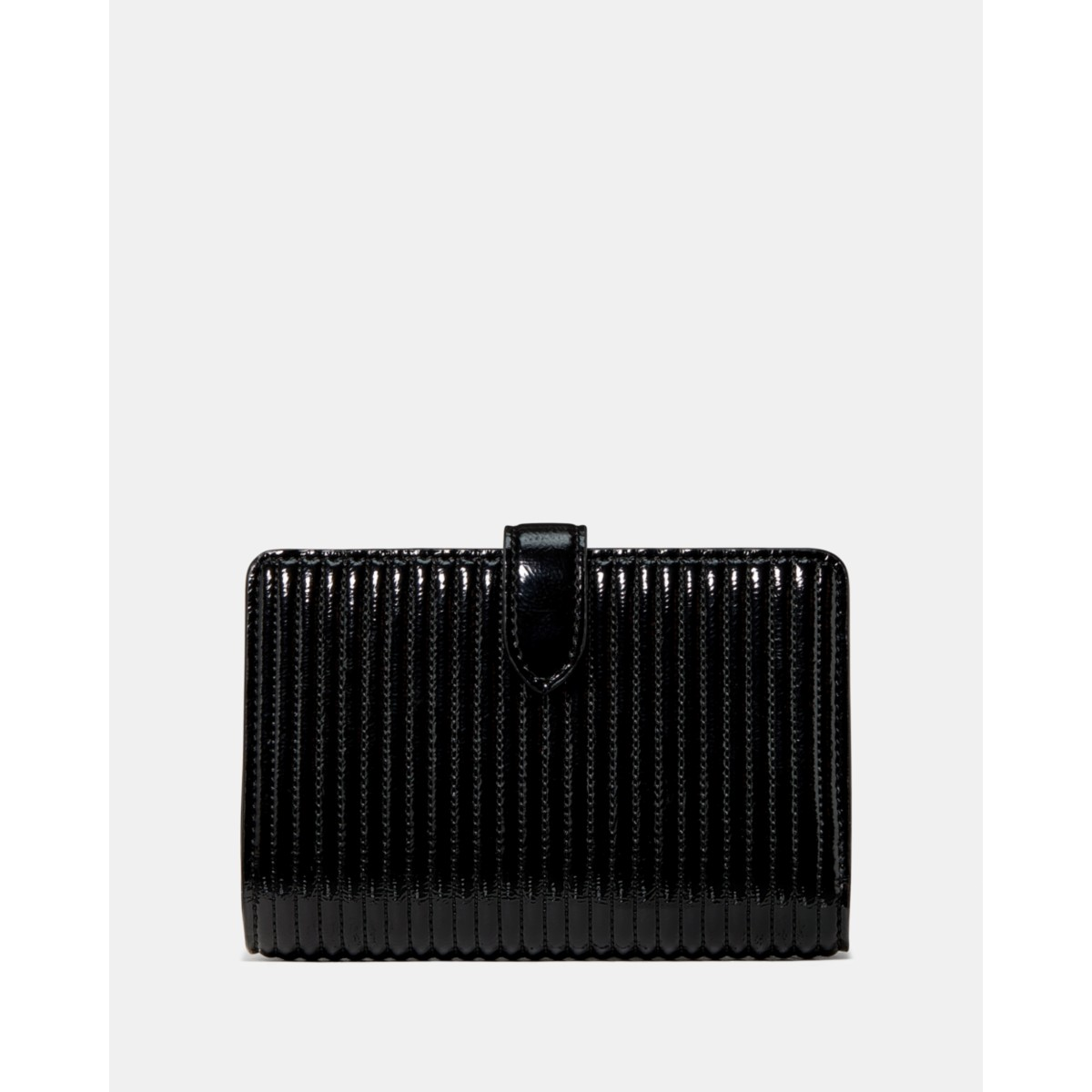 Kate Spade Shiny Quilted Medium Bifold Wallet - Preorder — Black