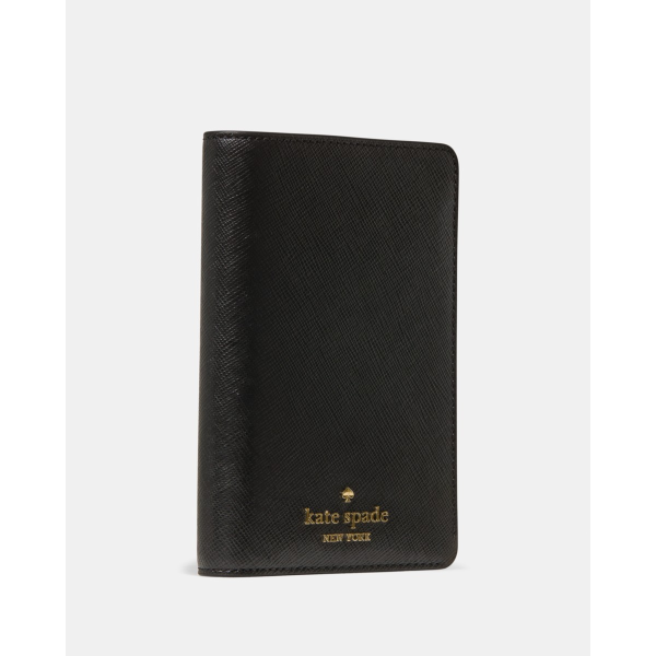 Kate Spade Passport Holder - Preorder — Black