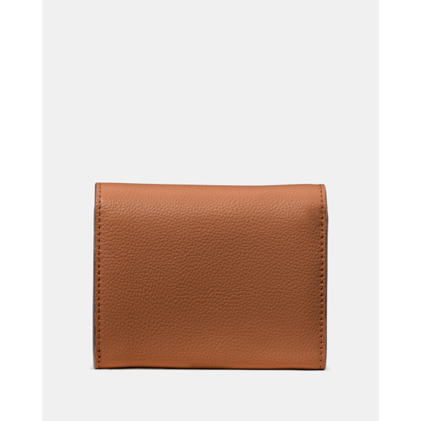 Kate Spade Small L-zip Flap Wallet - Preorder — Warm Gingerbread