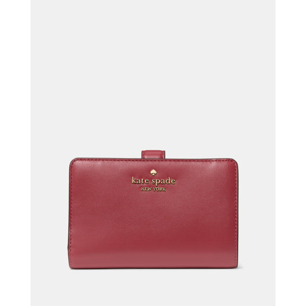 Kate Spade Medium Bifold Wallet - Preorder — Red Jasper