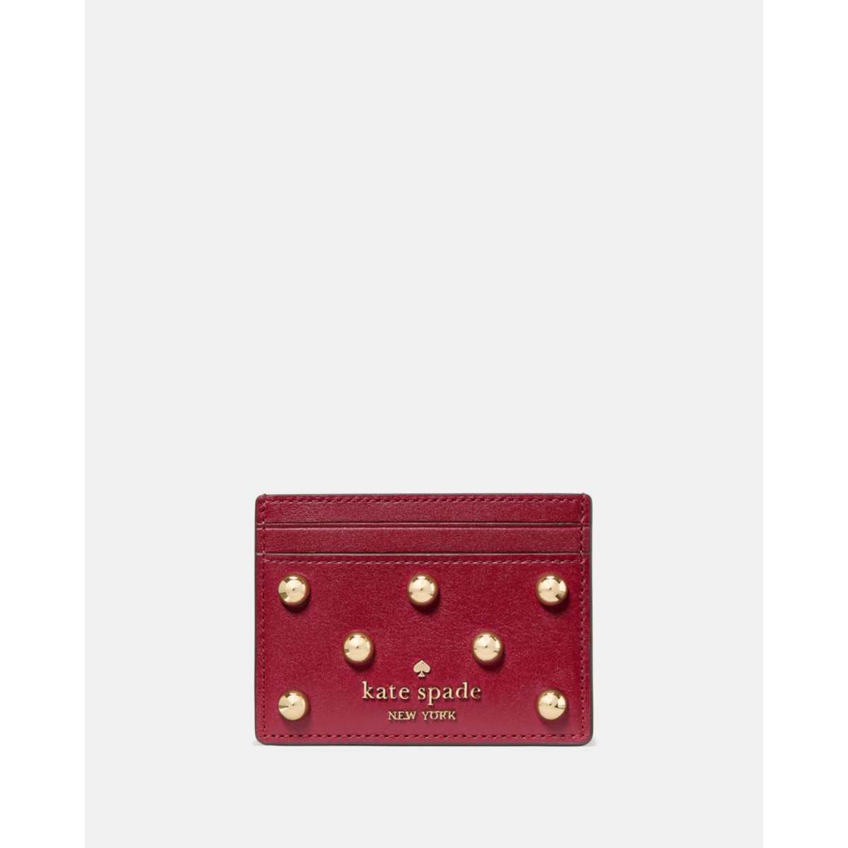 Kate Spade Studded Small Slim Card Holder - Preorder — Red Jam