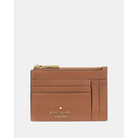 Kate Spade Large Slim Card Holder - Preorder — Warm Gingerbread (200)