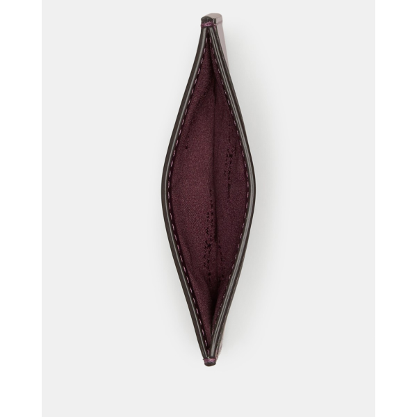 Kate Spade Patent Small Slim Card Holder - Preorder — Deep Cherry