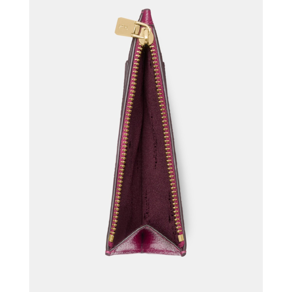 Kate Spade Large Slim Card Holder - Preorder — Dark Raspberry